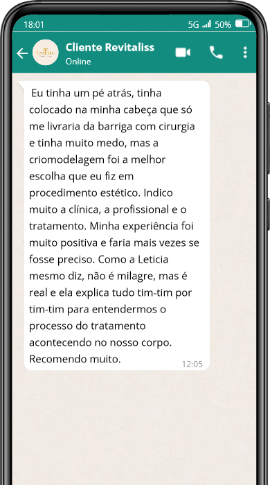 Criomodelagem em Curitiba - Revitaliss Estética